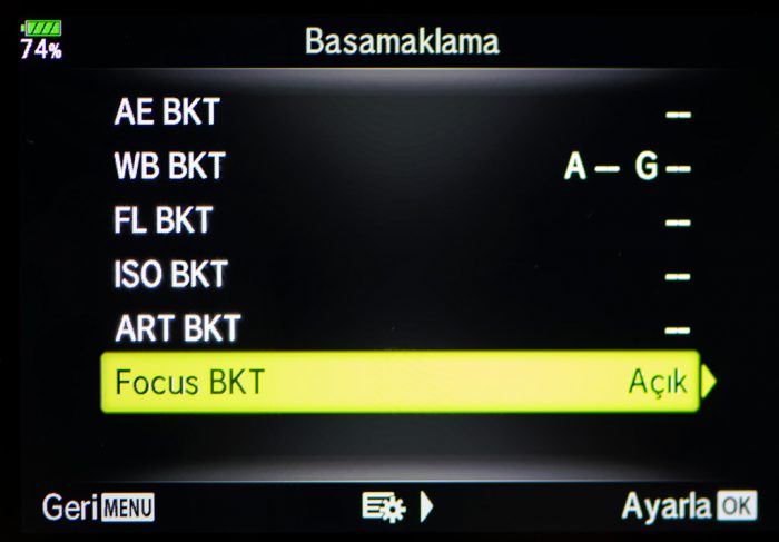 Makro Çekim Fotoğrafçılığı, Olympus ile Odak İstifleme ve Basamaklama