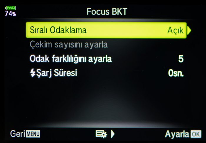 Makro Çekim Fotoğrafçılığı, Olympus ile Odak İstifleme ve Basamaklama