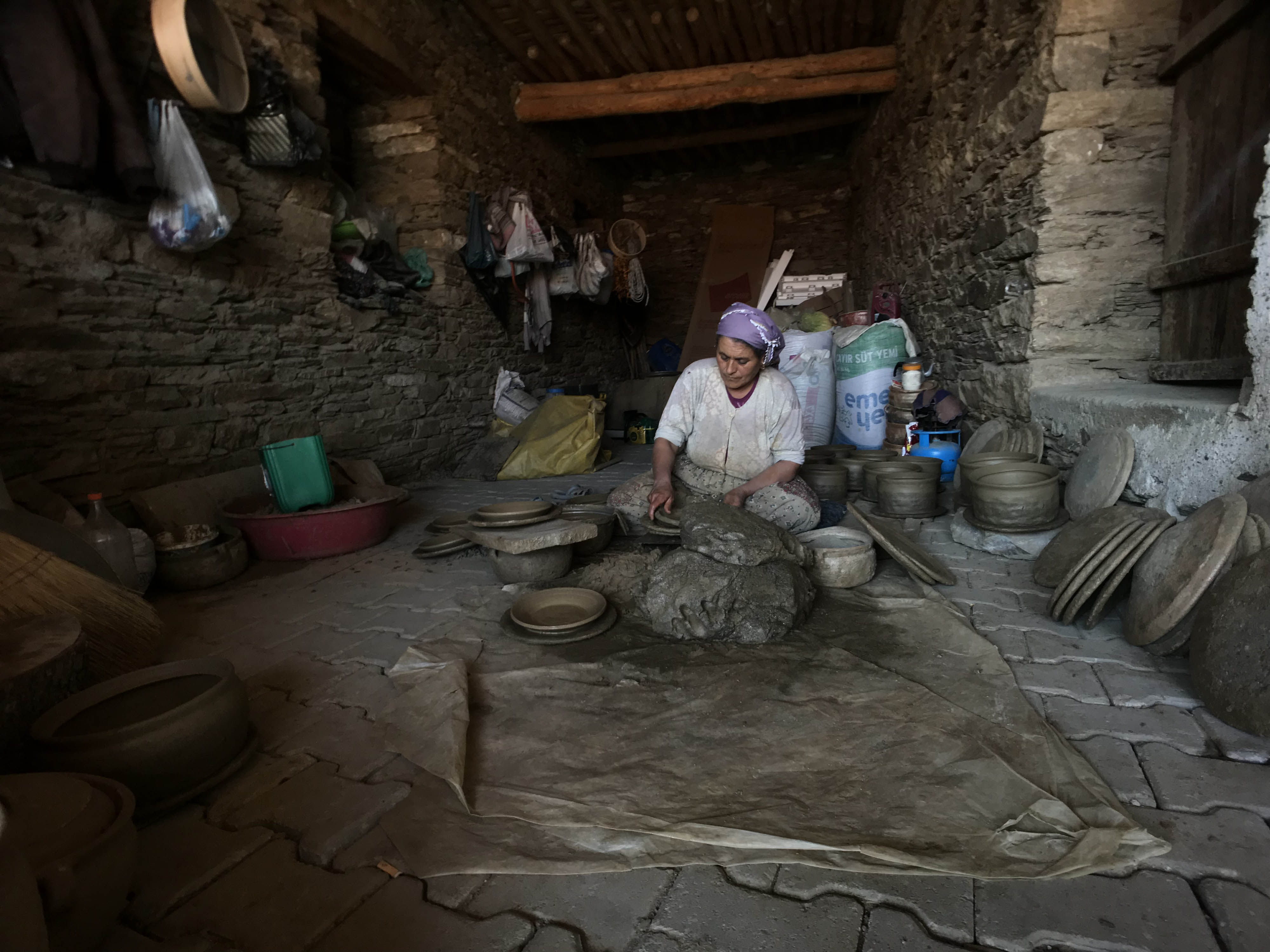 Fotoğrafın önemli ve ilgi çekici el sanat dalı: Çömlekçilik