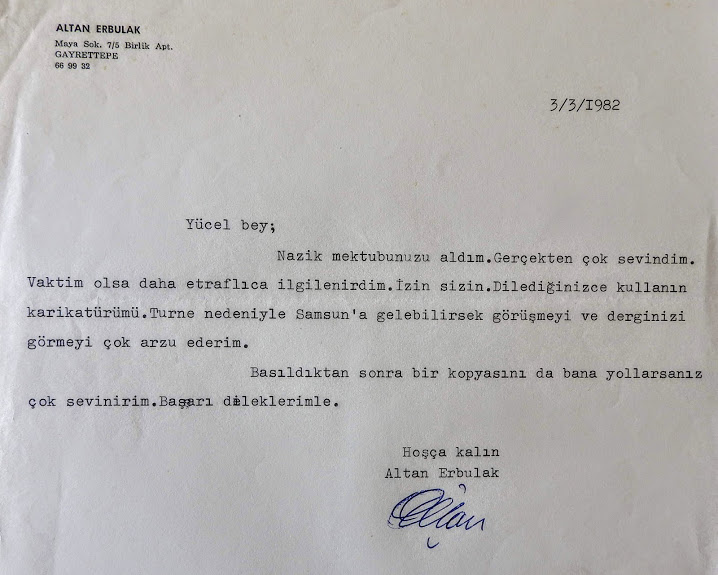 Usta Karikatürcümüz Semih Balcıoğlu’nu özlemle anarken