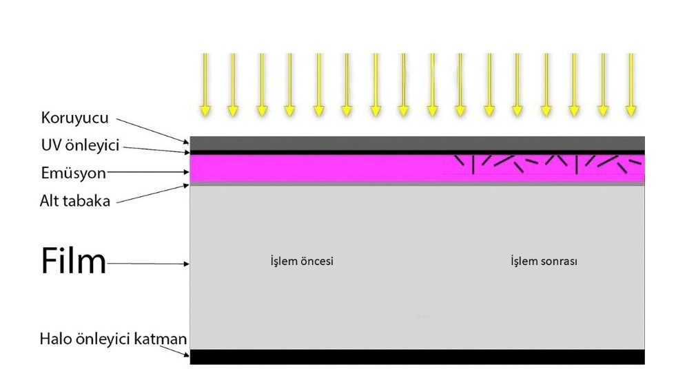 Film geliştirmede (banyo etmek) önemli iki problem: Sis/Buğulanma (fog) ve Ağ Dokusu (reticulation)